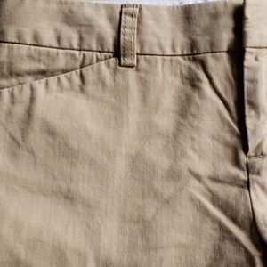 Gap pinstripe khaki work pants